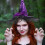 Lilla heksehat pandebånd til Halloween kostume 3