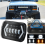 LED Headlights Hi/Lo Beam Halo for Peterbilt 357 378 379 4