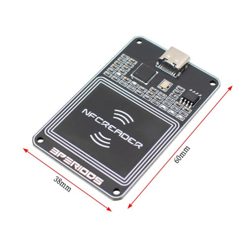 PCR532 NFC Reader IC Card Reader Writer IC Card Replicator for Mobile Phone Bracelet Simulates Elevator Door Access 2
