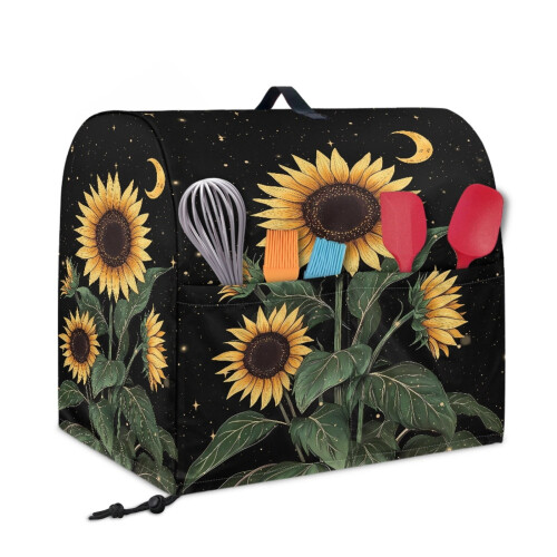 Housse imperméable à cordon pour robot pâtissier 4,5–5 L 1