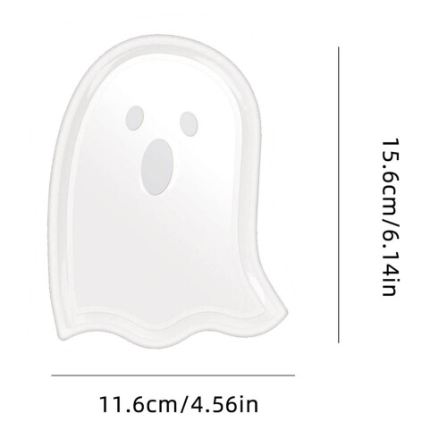Halloween Serving Trays – Pumpkin, Ghost & Bat Design, PET, Multi-Size, for Fall Parties 1