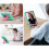 Capa à prova de choque para Galaxy Tab A9 de 8,7 polegadas com suporte integrado, cor menta. 5