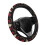 Rose Fluffy Deer Steering Wheel Cover 15 Inch 6