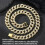 Κολιέ μενταγιόν με κρανίο και πειρατή για άνδρες και γυναίκες, κουβανέζικο 15 χιλ. 4