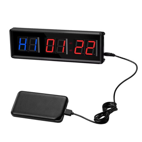 Programmable Remote Control LED Timer Interval Timer Garage Timer Sports Training Clock Gym Timer 2