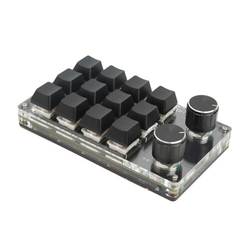 Multifunction D I Y Programmable Keypad With Tactile Switches12Key Macro Mechanical Keyboard Compatible Across Operating Systems Wide Application 2