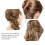 Bridal Hair Clips Metal Side Combs 7 Pieces 7