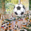 Soccer Pinata Set with Stick, Blindfold and Confetti 4