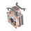 Computer Processor CPU Cooling Fan Efficient Cooler 2 Heat Pipe Suitable For Installing LGA2011 2066 2099 x79 x99 e5 Air-cooled 5