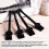 5Pieces Keyboard Cleaning Tool Electronic Plastic Cleaner Brush for Everyday Use 3