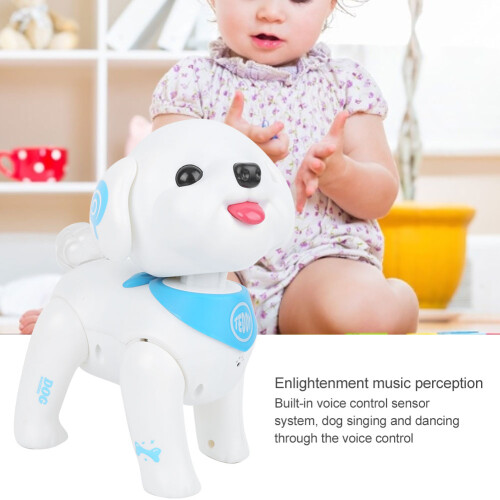 Dancing And Walking RC Robot Voice Control Applaud Remote Control Robot Dog Rechargeable Robot Dog Educational Robotics Learning Interactive Hand 2