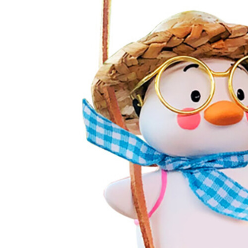 Αξεσουάρ καθρέφτη οπισθοπορείας Swing Duck για διακόσμηση αυτοκινήτου, ρυθμιζόμενο 2