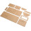 Short Wallet Leather Pattern Template DIY Acrylic Set (AAB‑466) 16