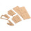 Short Wallet Leather Pattern Template DIY Acrylic Set (AAB‑466) 15