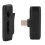 Micro-cravate avec réduction de bruit pour smartphone Android Type-C, Plug and Play, diffusion en direct, réception audio omnidirectionnelle, 8
