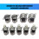Durable Gearbox Solenoids Kit Automatic Transmission Solenoids High-Quality Materials Engineered Durability Easy To Install Improved Reliability 3