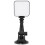 Mini lampe d'appoint portable LED pour selfies, éclairage de visioconférence à intensité variable, rechargeable, fixation universelle à ventouse 2