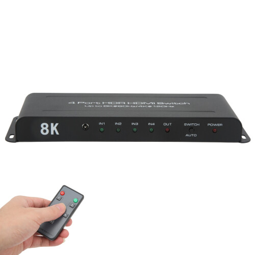 Τεχνολογία HDMI2.1Εναλλαγέας HDMI 8K4Είσοδος1ΈξοδοςΕπιλογέας HDMI 4Θυρών με 1