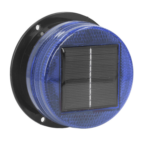 Wireless Rechargeable Safety Flashing Light Solar Strobe Warning Light Weatherproof Solar Powered Magnetic Base High Visibility360 Coverage Flash 2