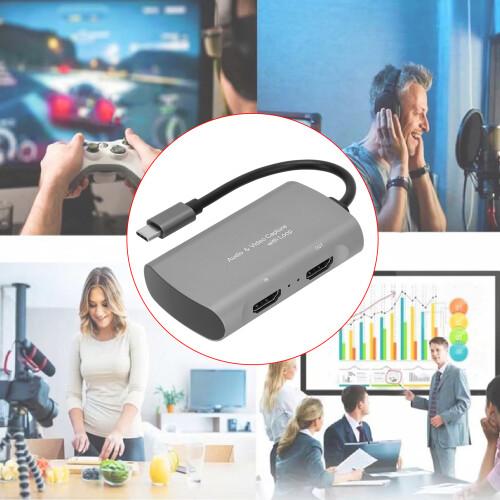 Κάρτα καταγραφής HDMI χωρίς καθυστέρηση και πάγωμα, συσκευή λήψης βίντεο σε 2