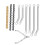 RC Car Tie Rod Set CNC Alloy Silver 19
