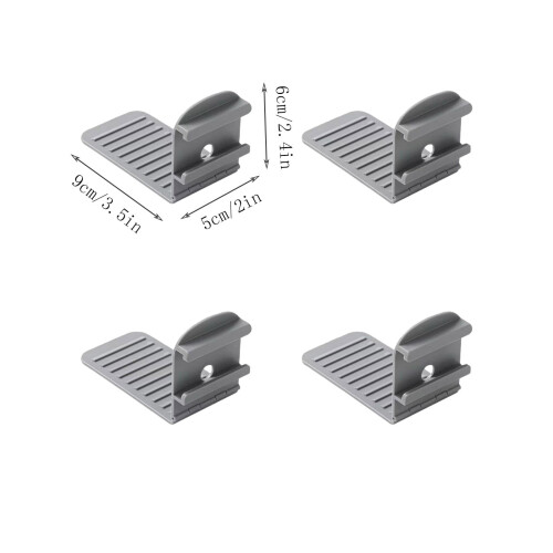 Sangles de maintien pour draps-housses, fixations élastiques pour matelas à poches profondes 2