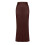 Satin-Fishtail-Rock für Damen, hochtailliert, Midi 5
