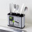 Stainless Steel Utensil Organizer 4-Compartment 4