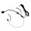 Microphone Headset For Singing Head-mounted Professional Design Black 1Pcs For Shows 4