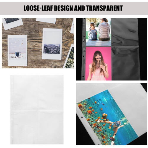 Binder Photo Sleeves White 20 Sheets 2