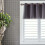 Blackout Curtain Grommet Top 14x29 Inch Grey 6