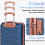 Lightweight Luggage Sets of 5 Piece 6