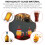 2Pcs Halloween Skull Gradient Glass Cup 500Ml 3