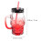 2Pcs Halloween Skull Gradient Glass Cup 500Ml 5