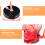 2Pcs Halloween Skull Gradient Glass Cup 500Ml 9