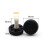 RAINB Adjustable Height Foot, Plastic Base, 10 Pack Screw In 4
