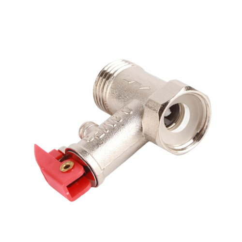 Brass Plated Pressure Relief Safety Valve For Water Heater Tankless ...