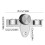 Porte-brosse à dents mural avec ventouse (1 pièce) 2