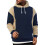 Herren-Freizeit-Sweatshirt, Marineblau, Größe M 4