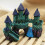 Resin Castle Aquarium Decor Vintage Cave Hideout1Piece 2