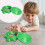 Mini Turtle Sandbox Desktop Sandbox Turtle Desktop Sandbox Mini Turtle Sandbox for Desk(Green) 2
