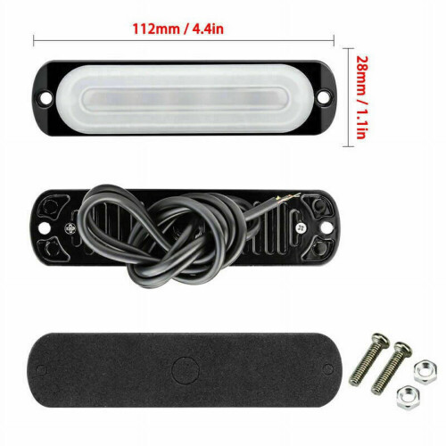 Work Light Bar 6LED 2x18W Flood/Spot DC12V 2