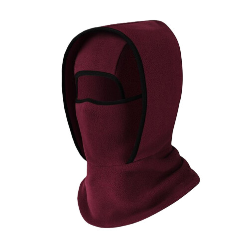 Mască de schi Balaclava, protecție pentru vânt, din fleece 1
