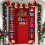 Faixa de Natal com Papai Noel e Boneco de Neve para Porta - Multicolorida 4