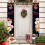 Faixa de Natal com Papai Noel e Boneco de Neve para Porta - Multicolorida 7