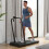 2.5HP Folding Walking Pad Treadmill LED Remote 3