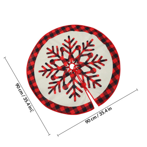 1pc Exquisite Xmas Tree Apron Christmas Tree Apron Christmas Fabric 1