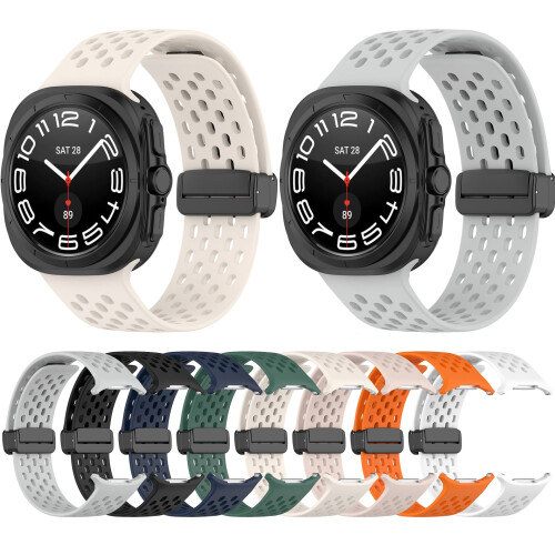 Λουράκι σιλικόνης συμβατό με το Samsung Galaxy Watch Ultra47mm – Γρήγορης απελευθέρωσης, 1
