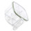 4-Compartment Transparent Spice Box, Plastic, 300g 4