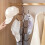 Metal Closet Cap Rack 150g/5.3oz Hat Organizer 4